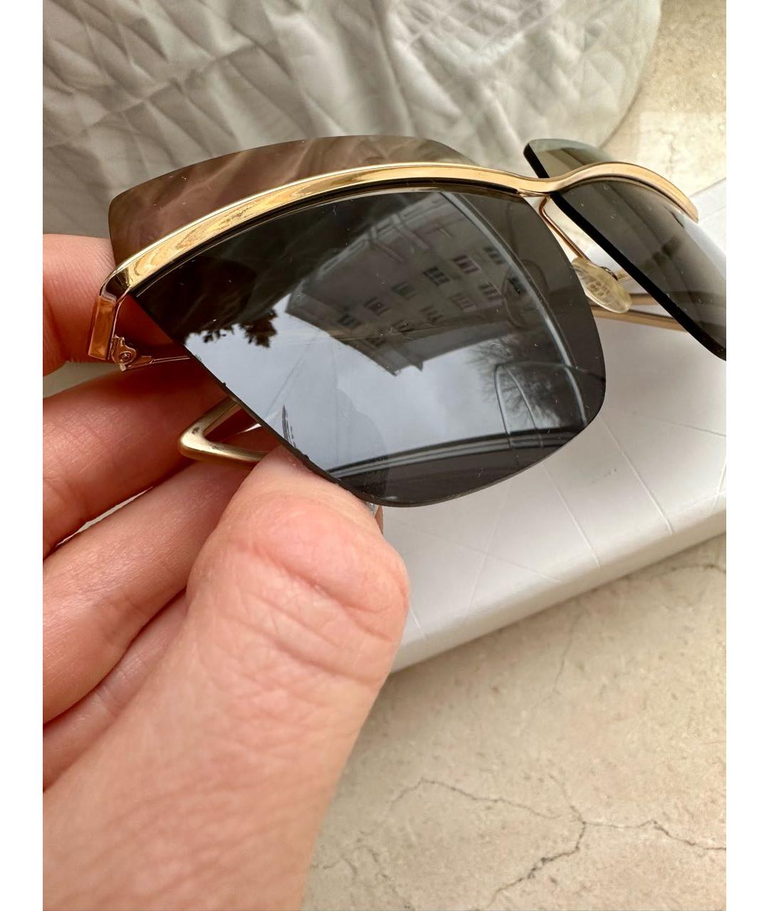 CHRISTIAN DIOR PRE-OWNED Мульти солнцезащитные очки, фото 3