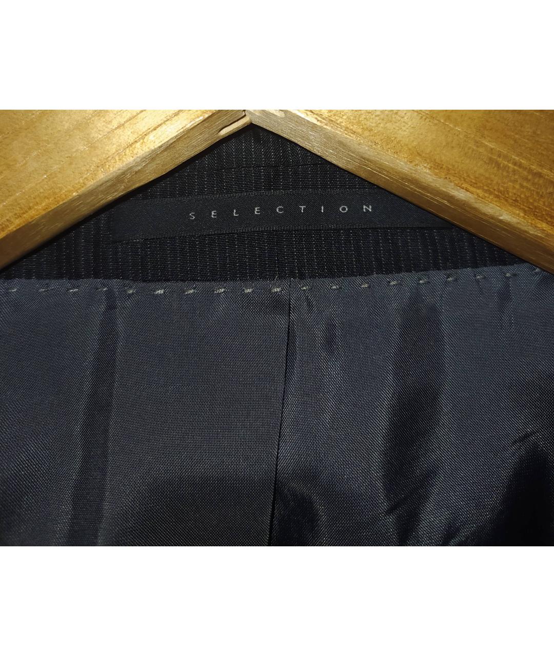HUGO BOSS Черный шелковый пиджак, фото 2