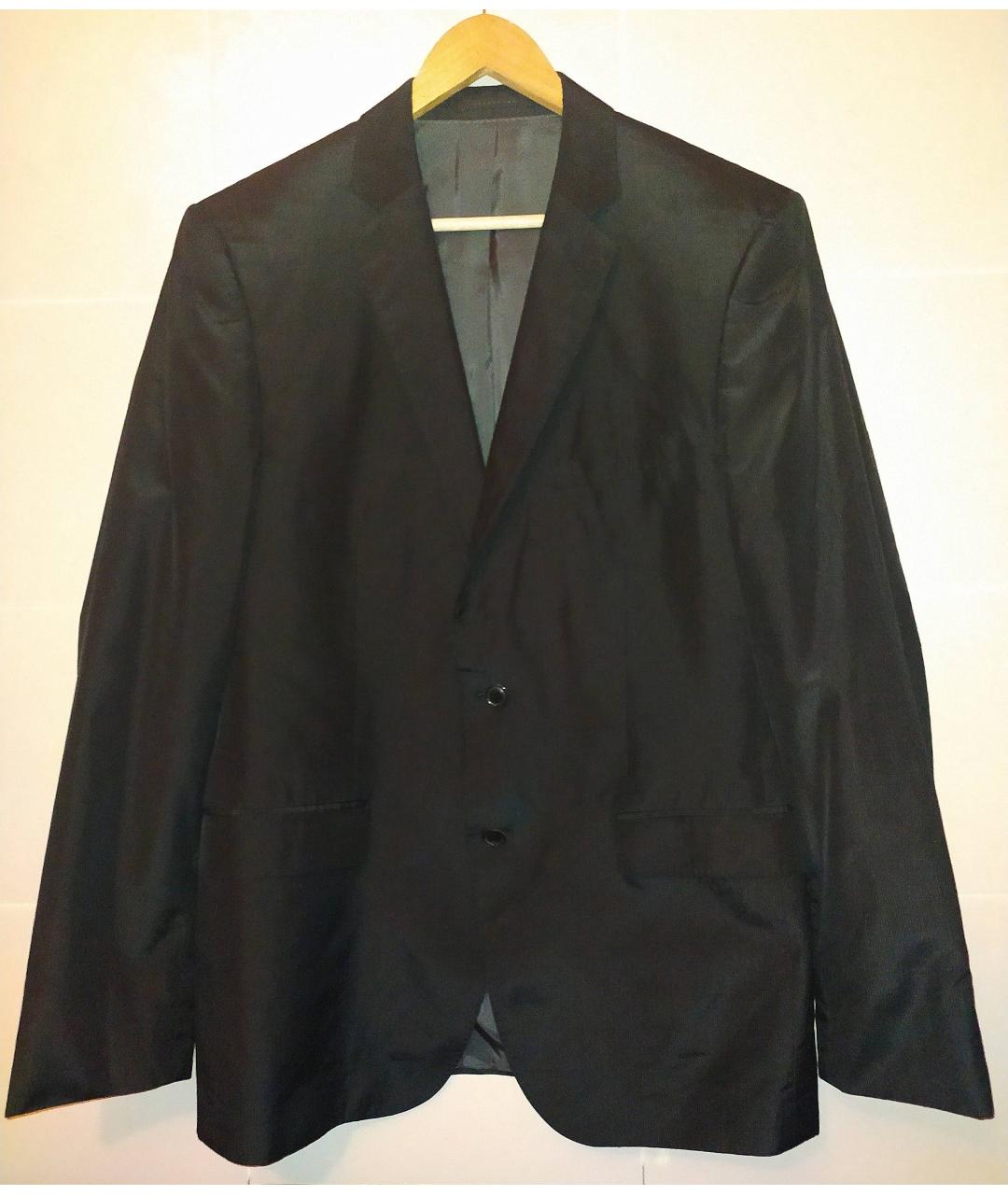 HUGO BOSS Черный шелковый пиджак, фото 9