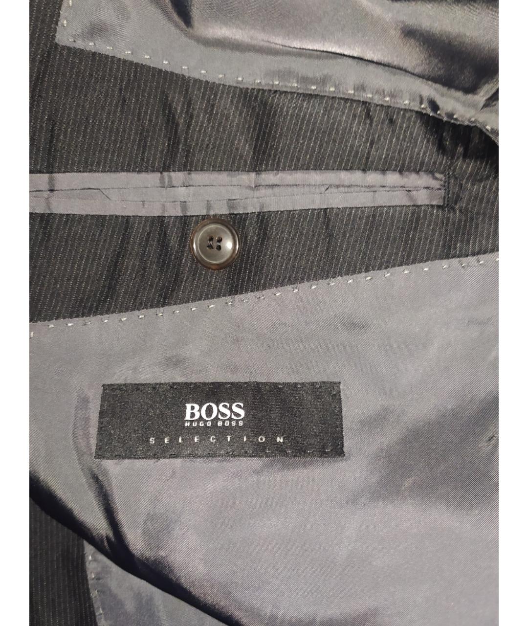 HUGO BOSS Черный шелковый пиджак, фото 6