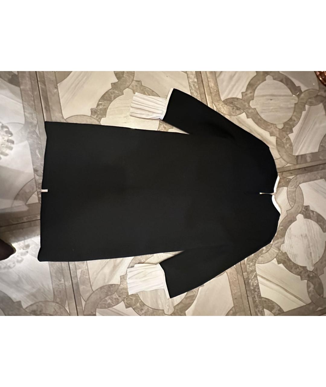 VICTORIA BECKHAM Черное полиэстеровое повседневное платье, фото 2