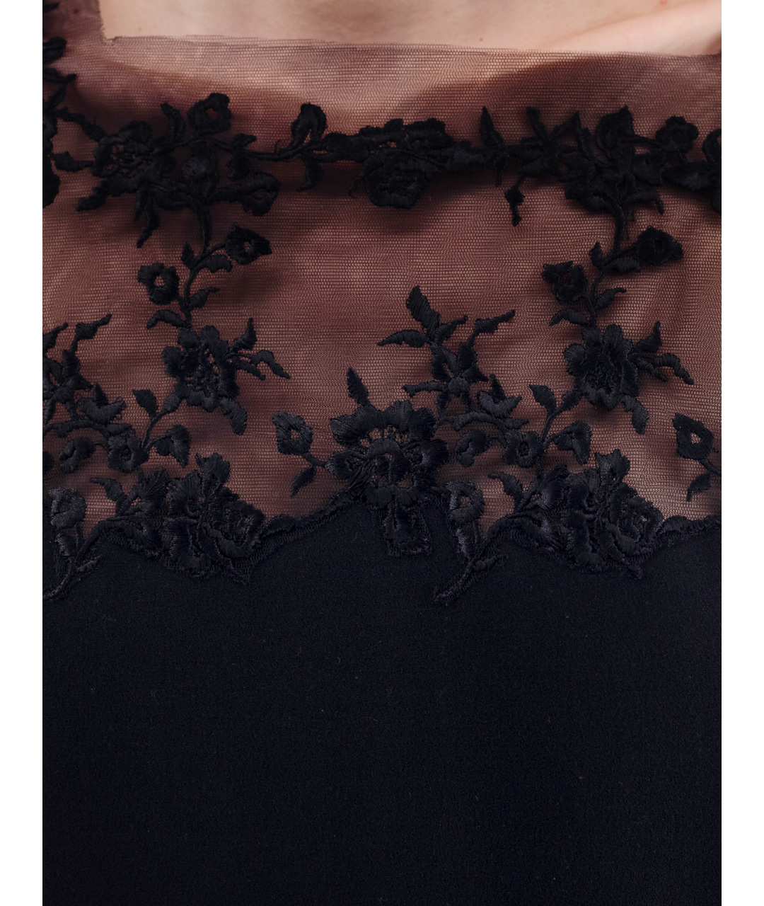 ERMANNO SCERVINO Черное кружевное повседневное платье, фото 4
