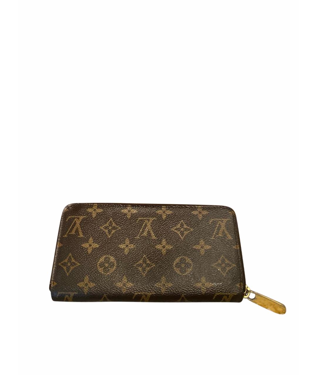 LOUIS VUITTON PRE-OWNED Коричневый кошелек, фото 1