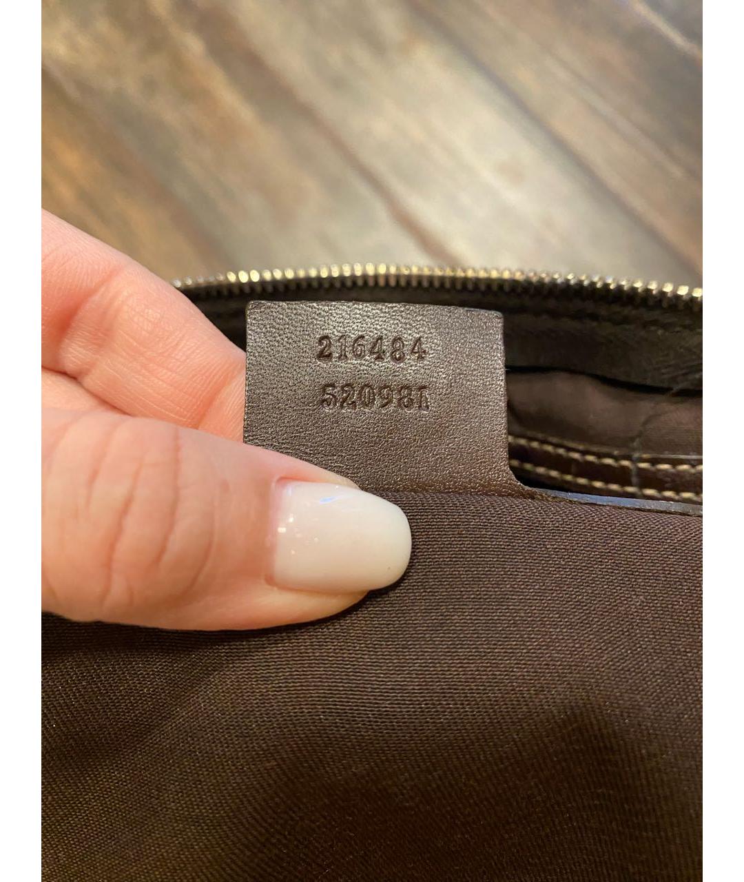 GUCCI Бежевая дорожная/спортивная сумка, фото 4