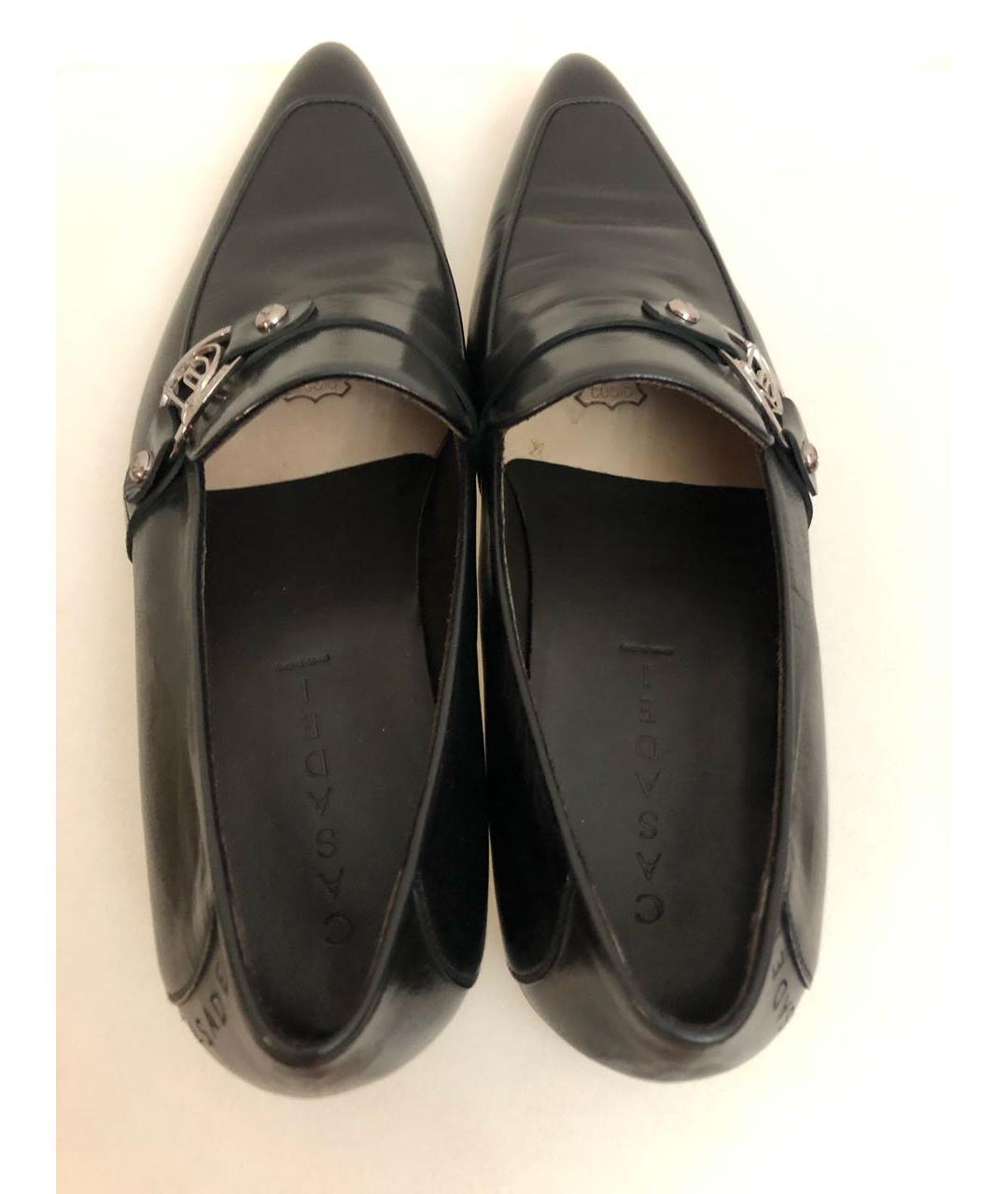 CASADEI Черные кожаные туфли, фото 3