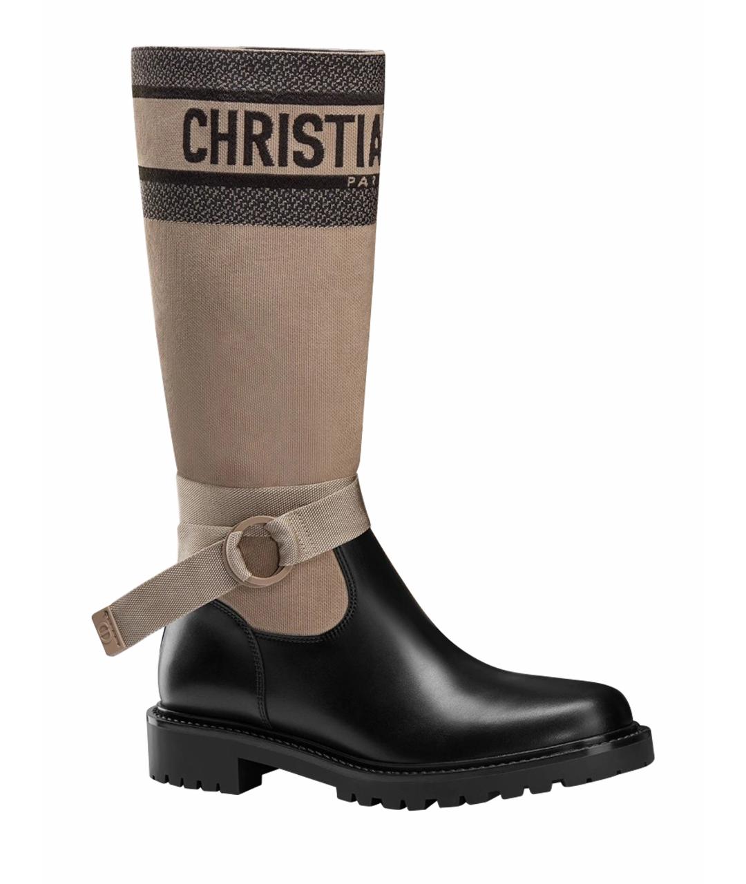 CHRISTIAN DIOR PRE-OWNED Мульти кожаные сапоги, фото 1