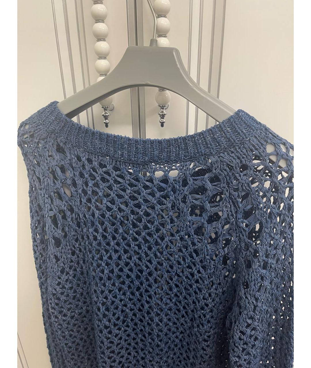 SANDRO Синий джемпер / свитер, фото 4