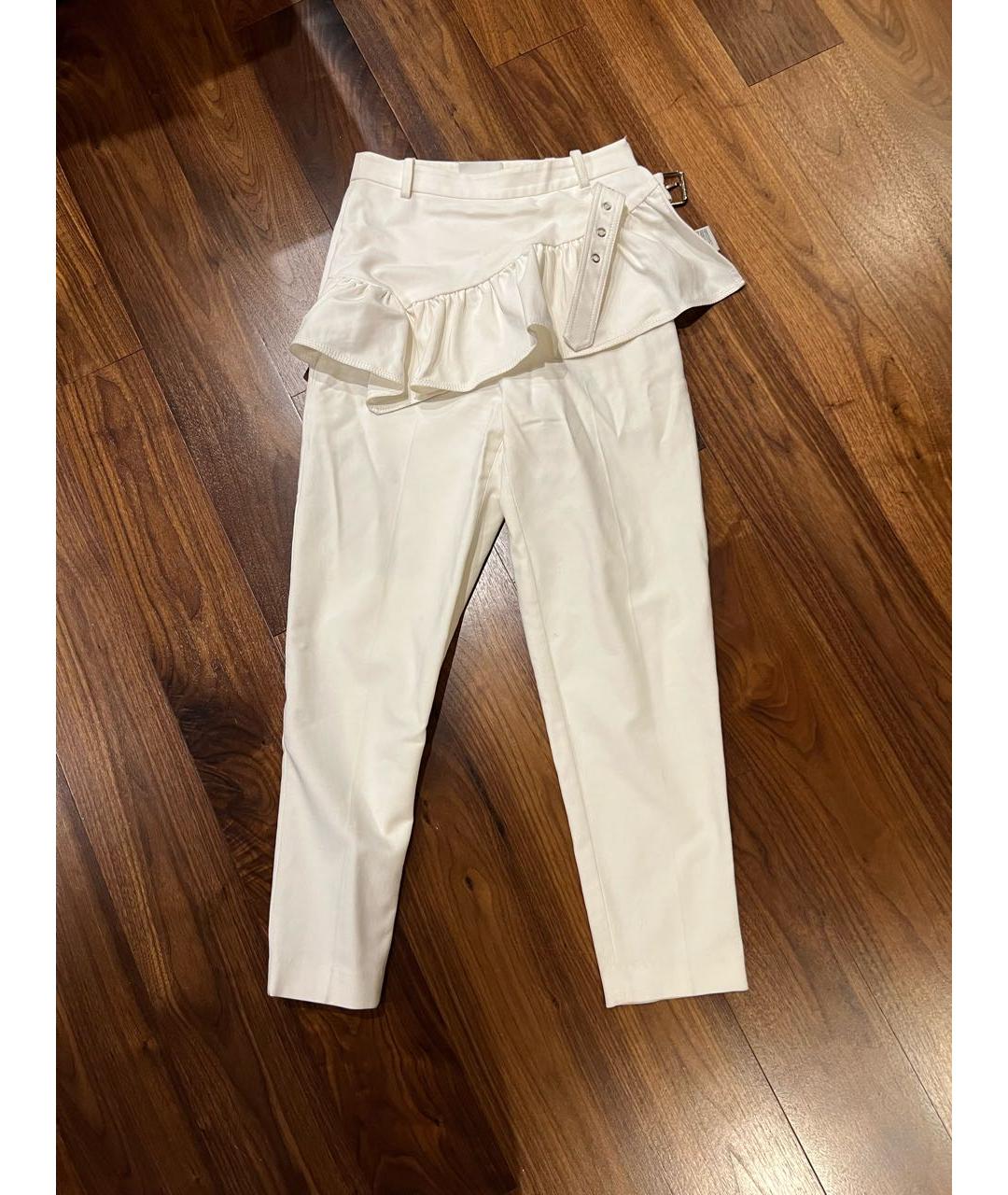 3.1 PHILLIP LIM Белые брюки узкие, фото 6