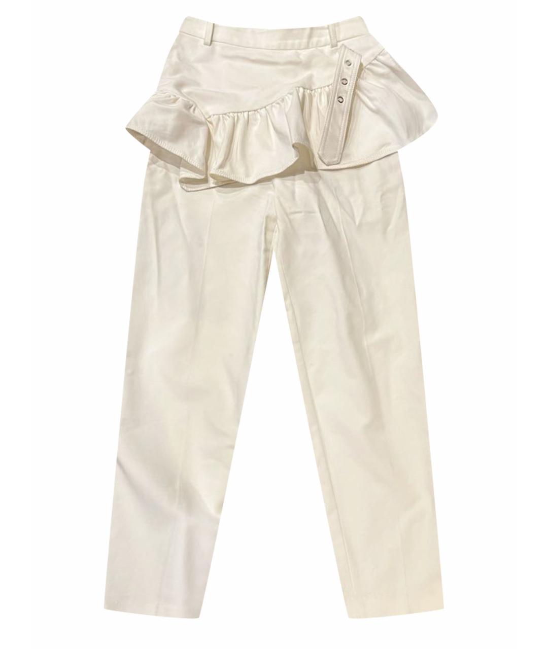 3.1 PHILLIP LIM Белые брюки узкие, фото 1