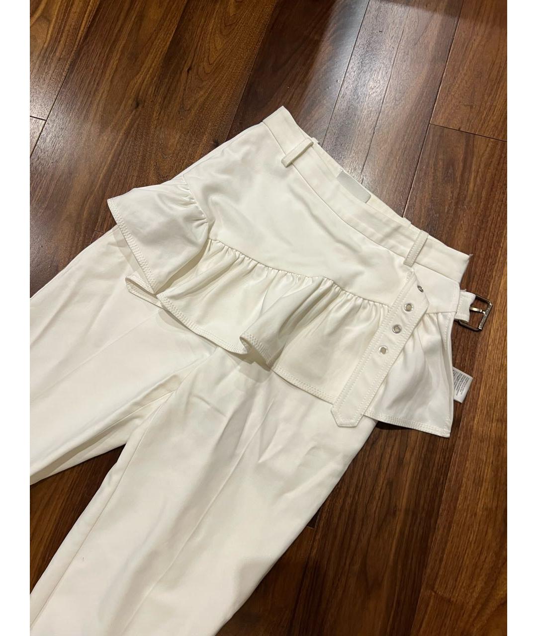3.1 PHILLIP LIM Белые брюки узкие, фото 5