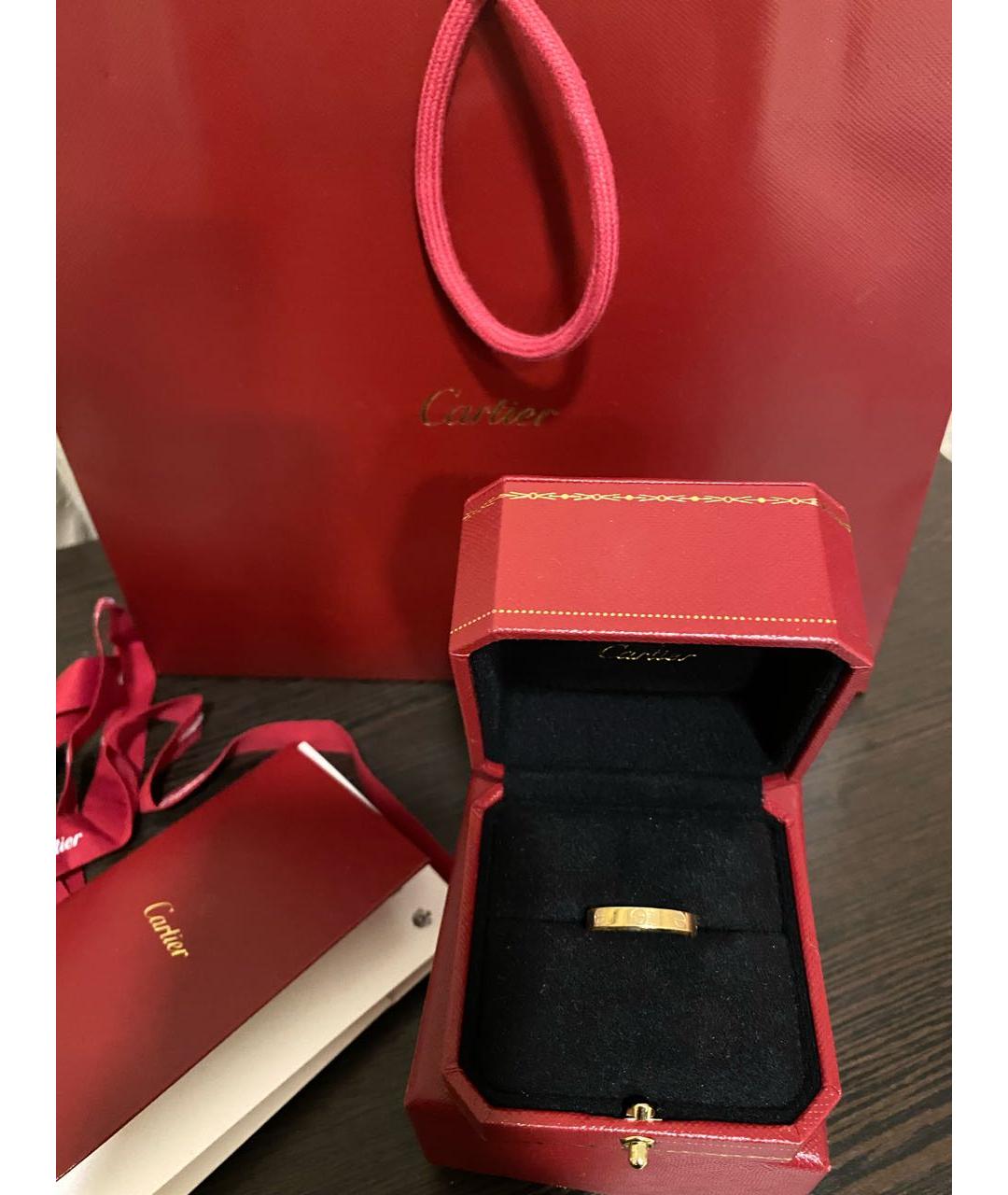 CARTIER Желтое кольцо из желтого золота, фото 3