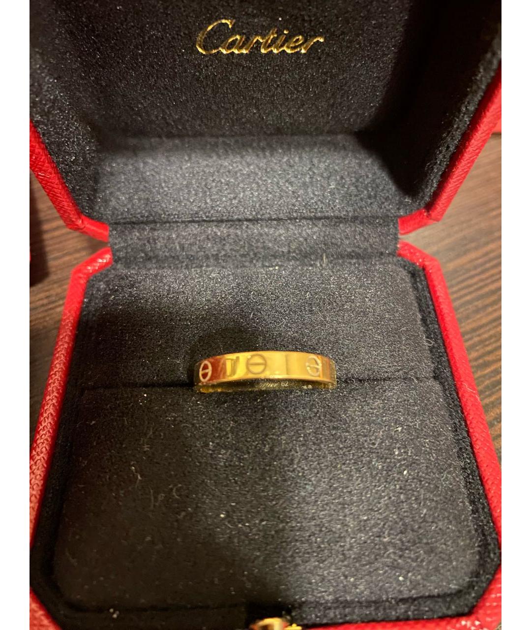 CARTIER Желтое кольцо из желтого золота, фото 2