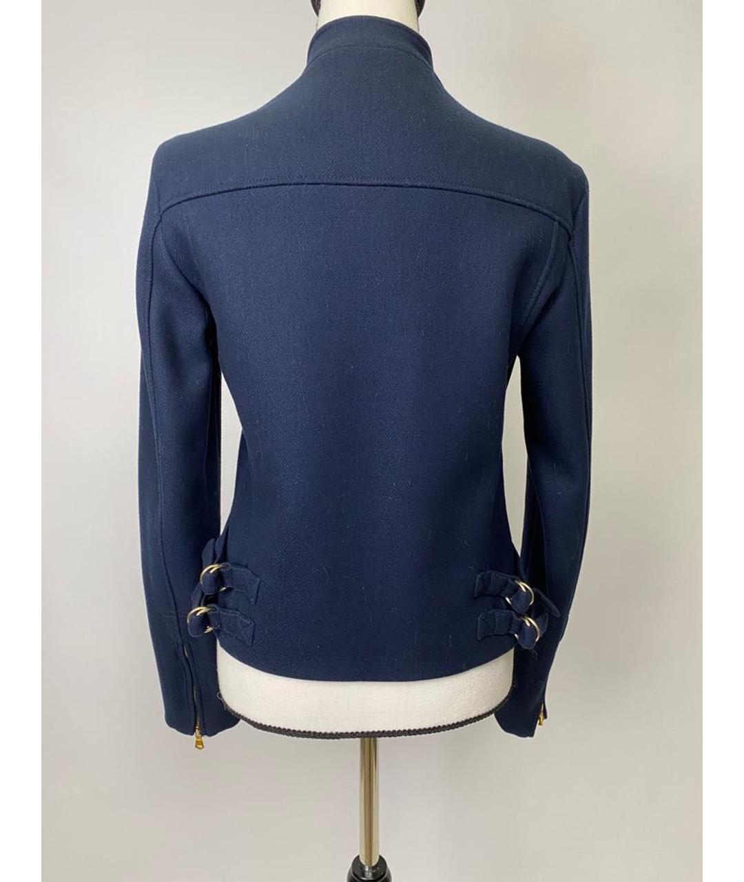 PIERRE BALMAIN Темно-синий жакет/пиджак, фото 2