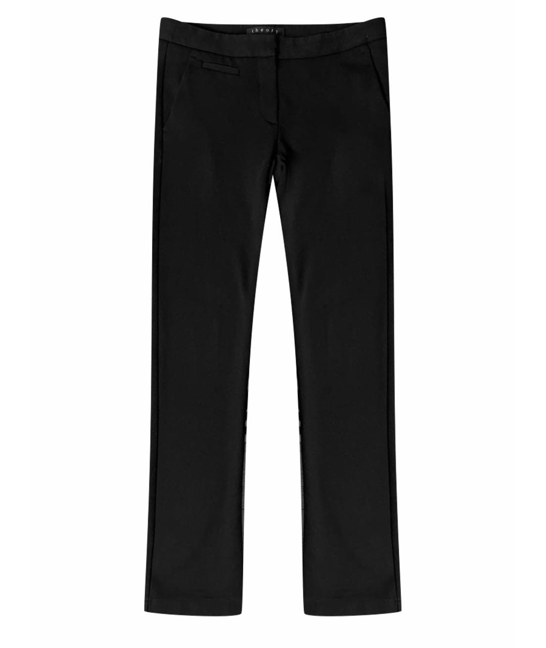 THEORY Черные брюки узкие, фото 1