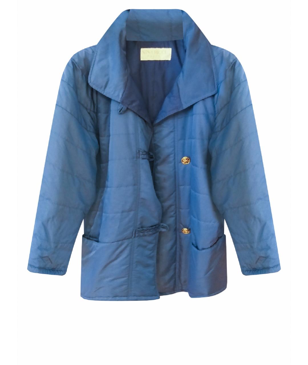 NINA RICCI VINTAGE Синяя полиэстеровая куртка, фото 1