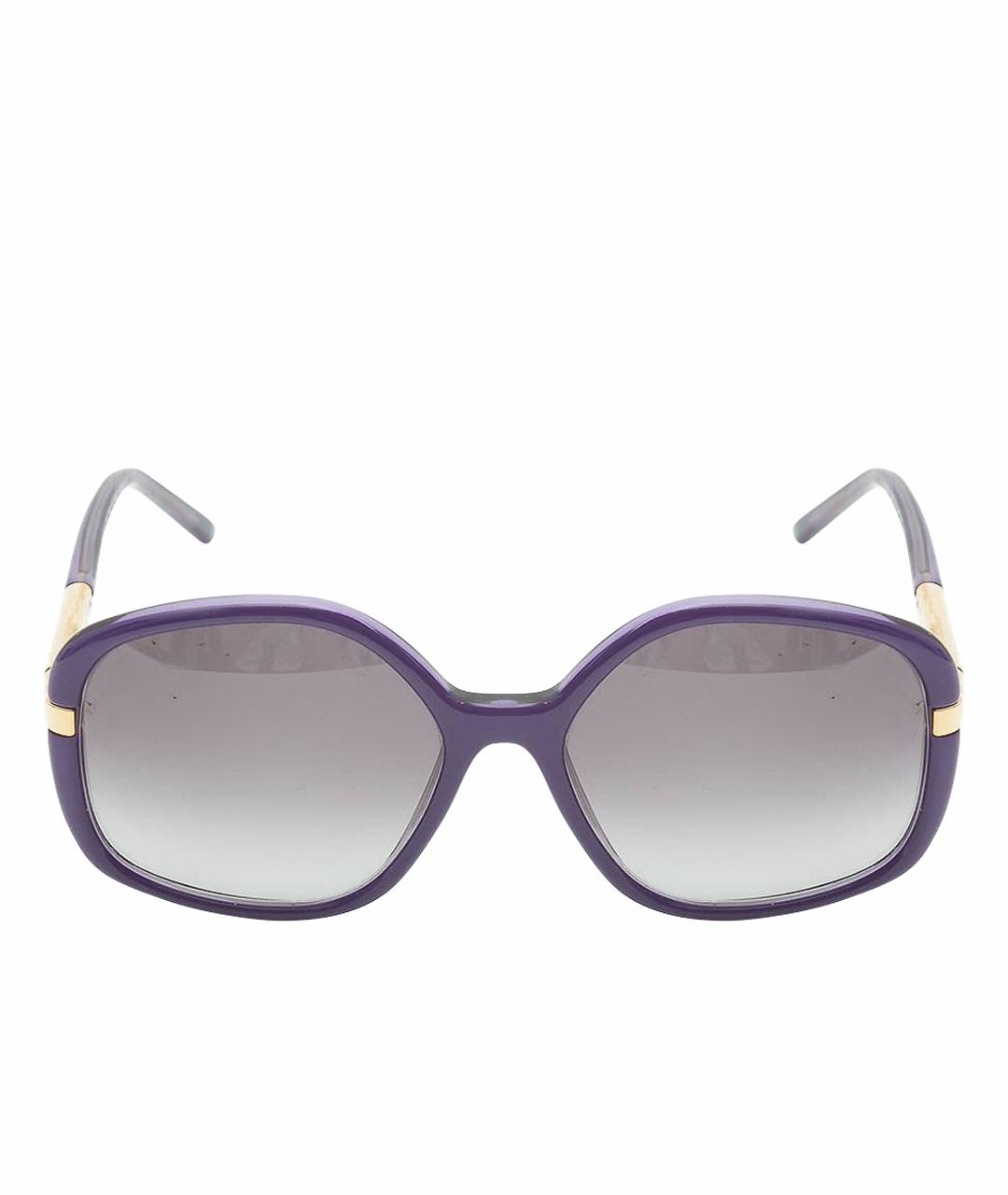 MARNI Фиолетовые пластиковые солнцезащитные очки, фото 1