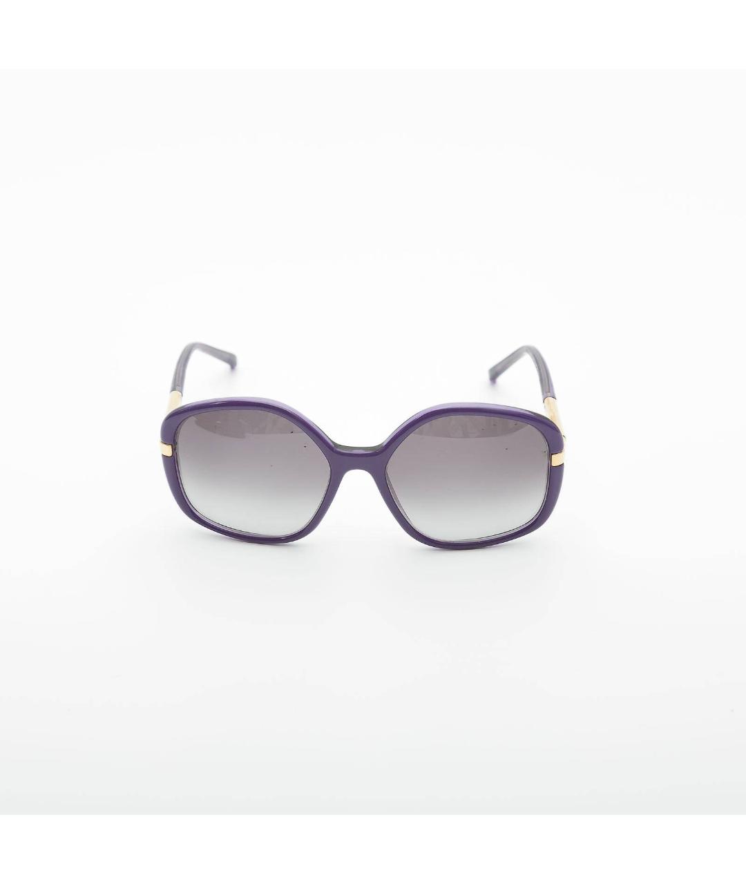 MARNI Фиолетовые пластиковые солнцезащитные очки, фото 5