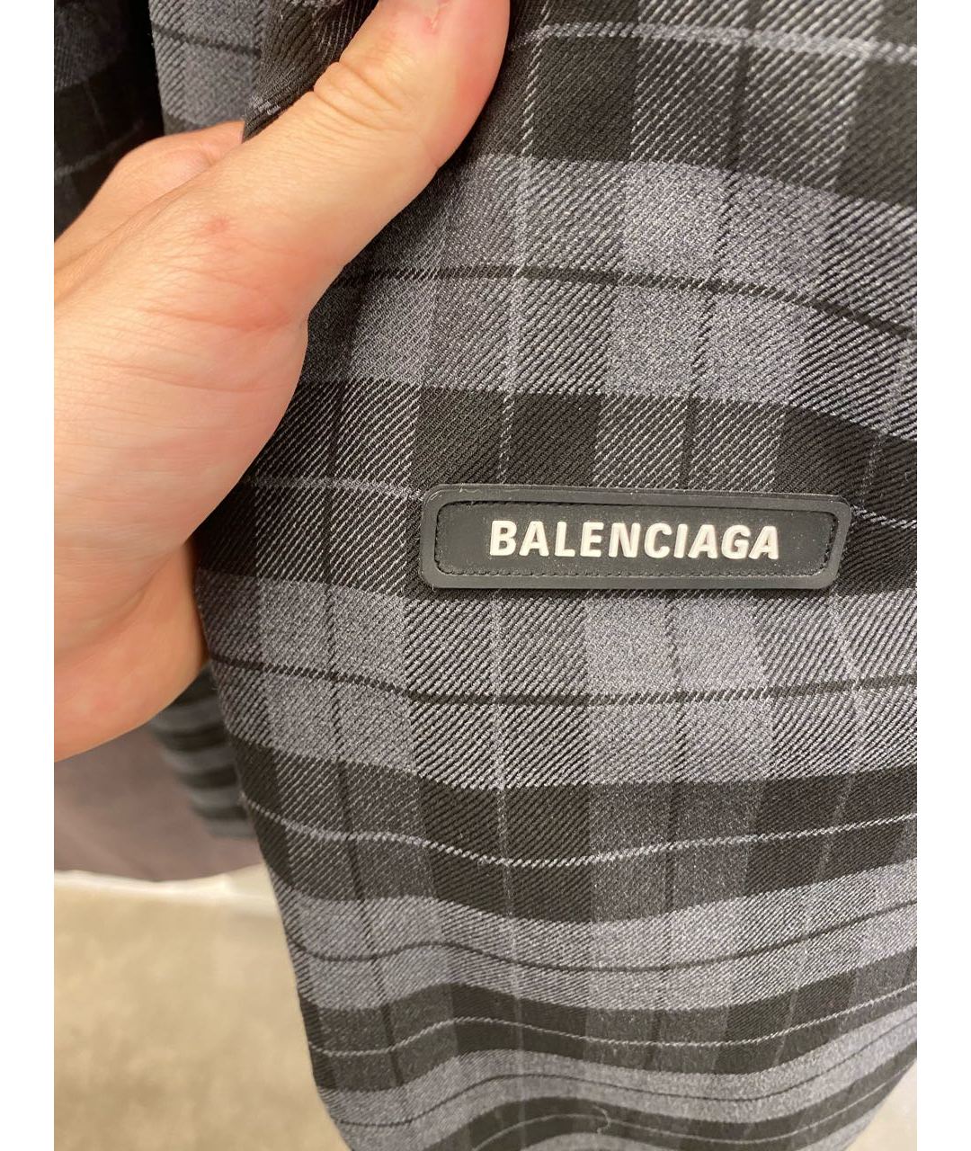BALENCIAGA Коричневый синтетический пиджак, фото 3