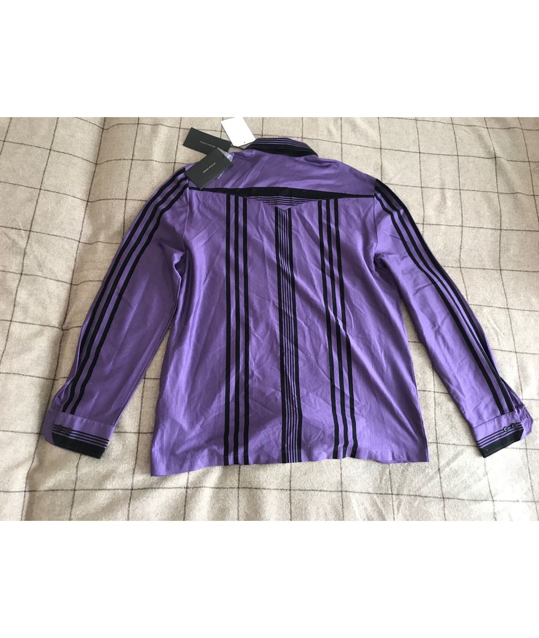 BOTTEGA VENETA Фиолетовая хлопковая кэжуал рубашка, фото 2