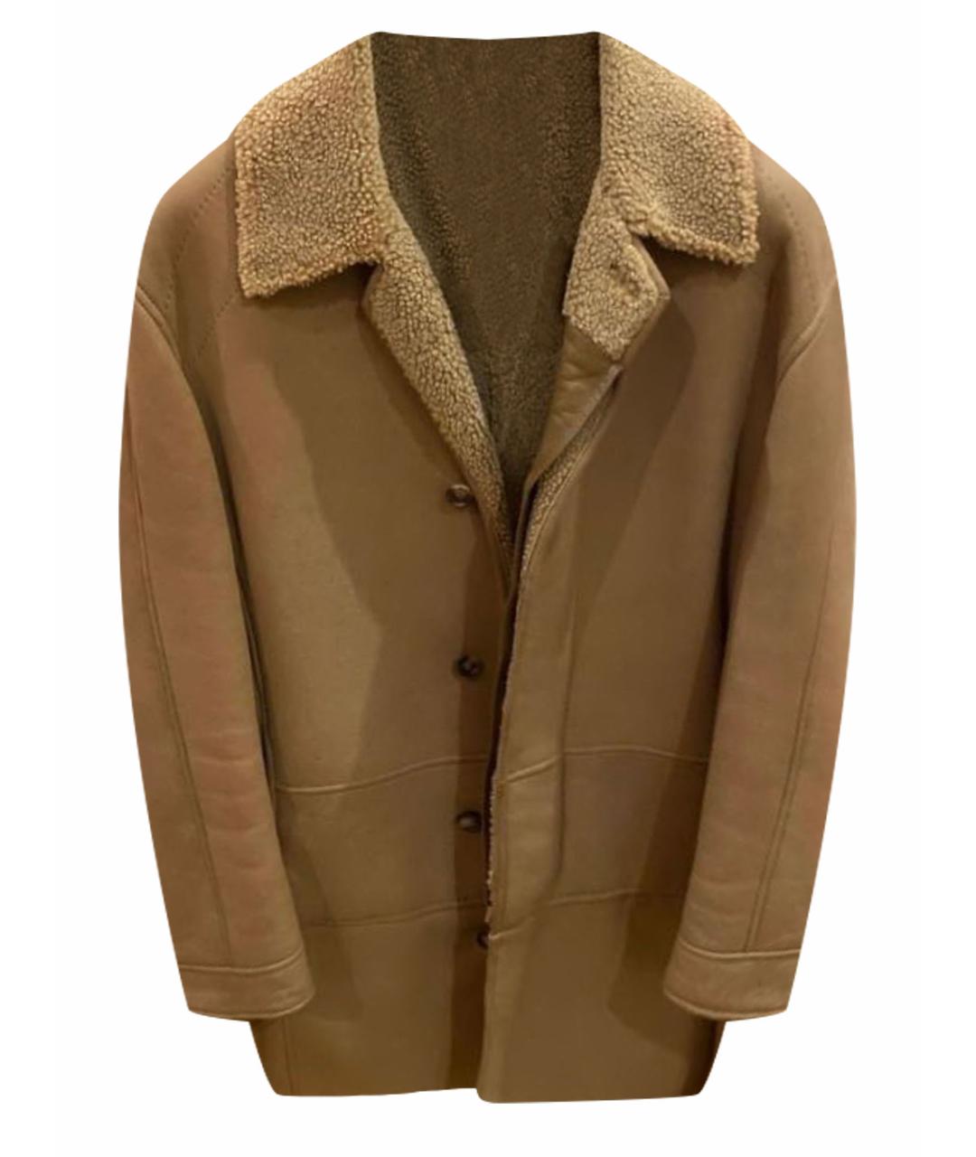 BRIONI Бежевая кожаная дубленка/шуба для мужчин – купить в интернет ...