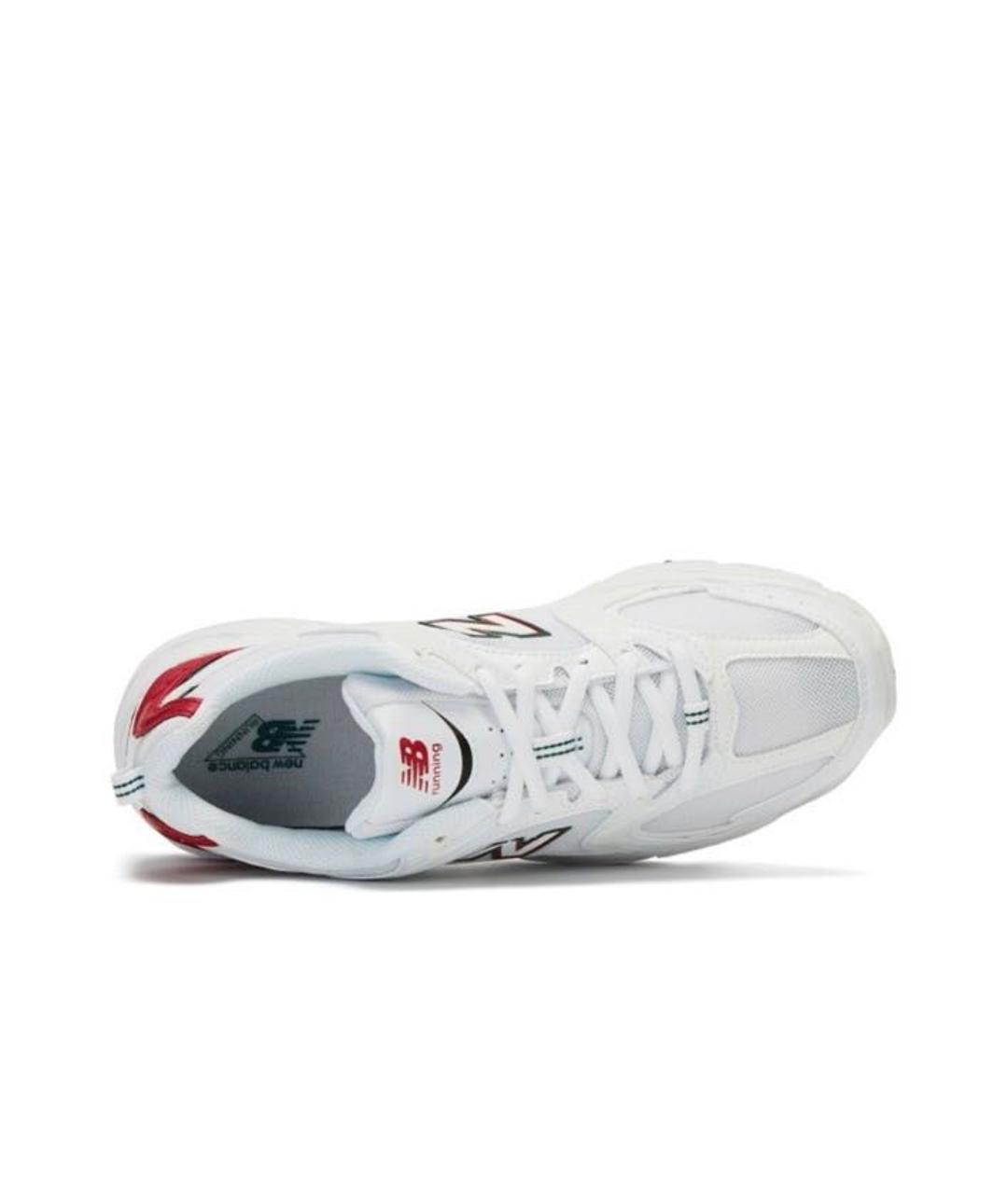 NEW BALANCE Белые кожаные кроссовки, фото 3