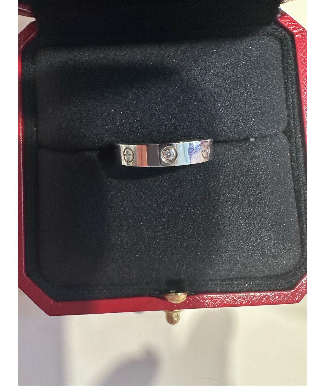 CARTIER Белое кольцо из белого золота, фото 6